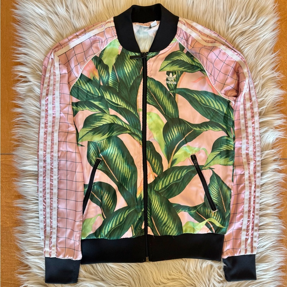 Adidas Tropicalia Zip Up Track Jacket
